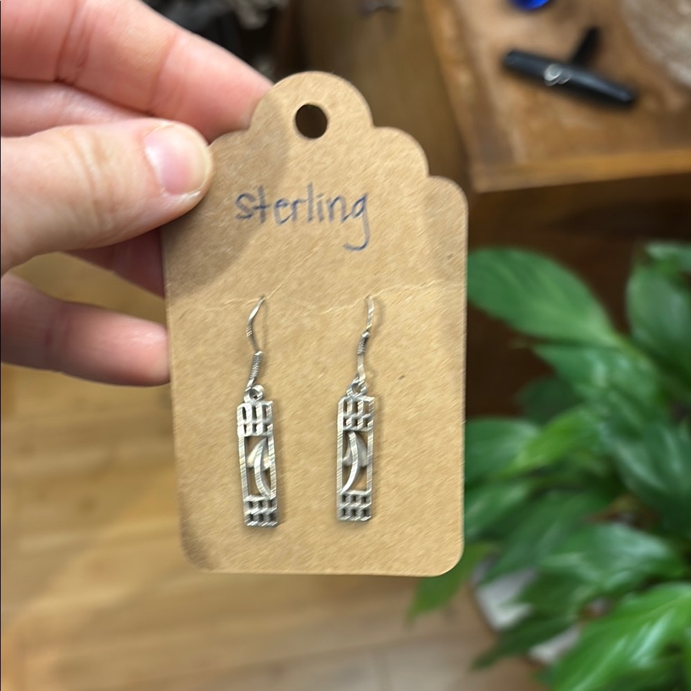 Sterling Silver Dangle Earrings